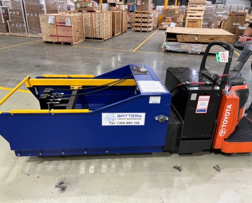 Battery Handling Room Transfer Cart Forklift Traction (