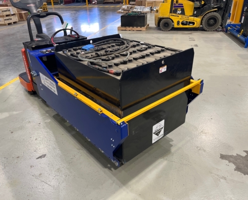 Battery Handling Room Transfer Cart Forklift Traction ( (6)