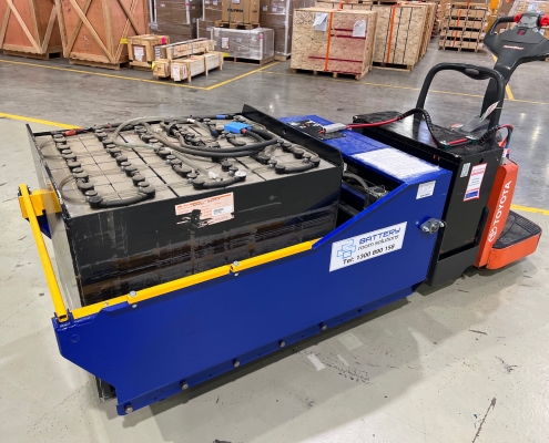 Forklift Battery Transfer Cart Australia MTC Attach A Puller Battery Transporter (1)