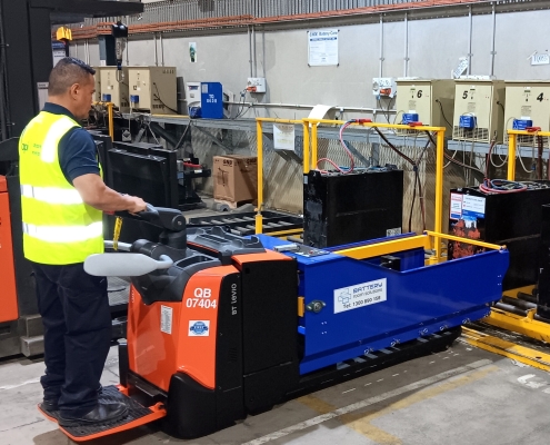 Forklift Battery Transfer Cart Australia MTC Attach A Puller Battery Transporter (11)