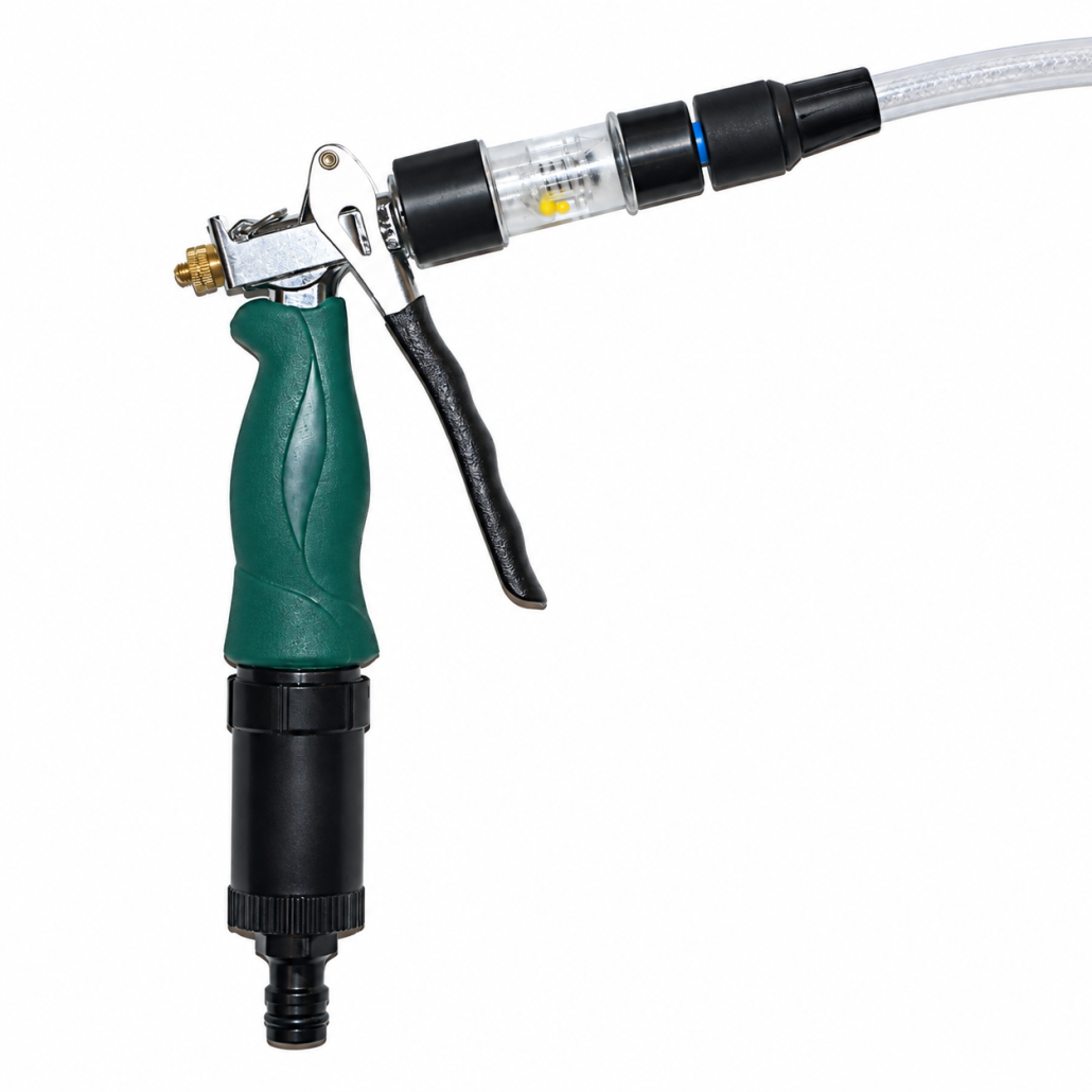 Water Gun BFS Aquapro Forklift Battery Single Point Watering Systems Australia