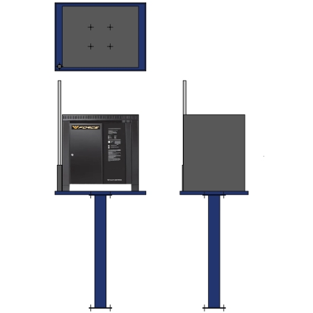 Large BD PY Forklift Traction Battery Charger Stand Table Support Australia