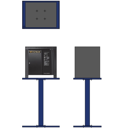 Large FS PN Forklift Traction Battery Charger Stand Table Support Australia