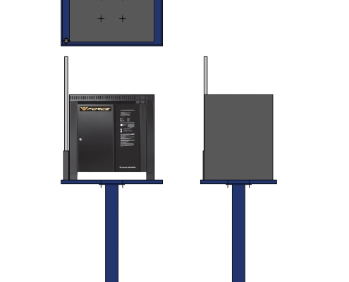 Large FS PY Forklift Traction Battery Charger Stand Table Support Australia