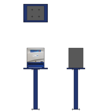 Medium BD PN Forklift Traction Battery Charger Stand Table Support Australia