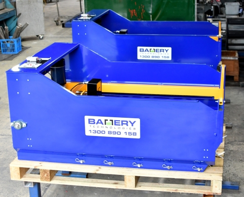 Pair of Forklift Traction Battery Shifters Australia